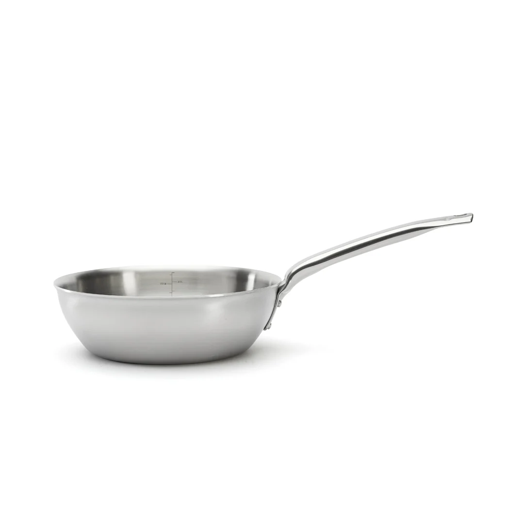 ALCHIMY 3-ply Stainless Steel Rounded Sauté Pan - Image 5