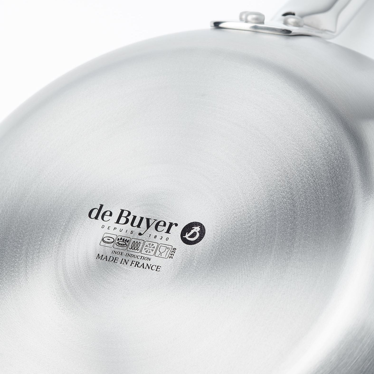 ALCHIMY 3-ply Stainless Steel Fry Pan - Image 4