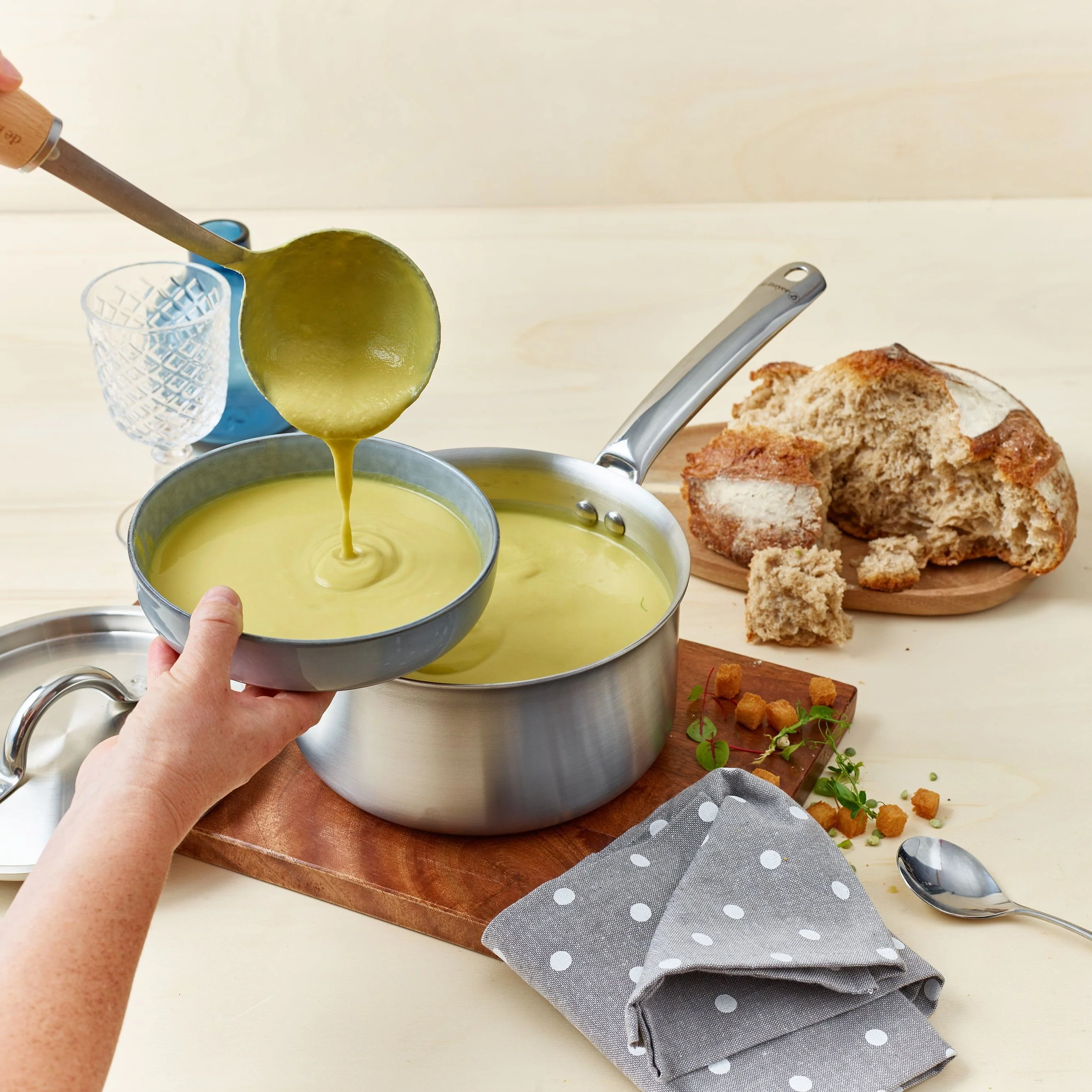 ALCHIMY 3-ply Stainless Steel Saucepan - Image 5
