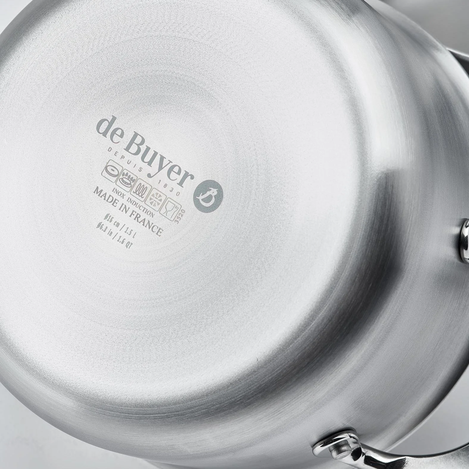 ALCHIMY 3-ply Stainless Steel Stew Pan - Image 4
