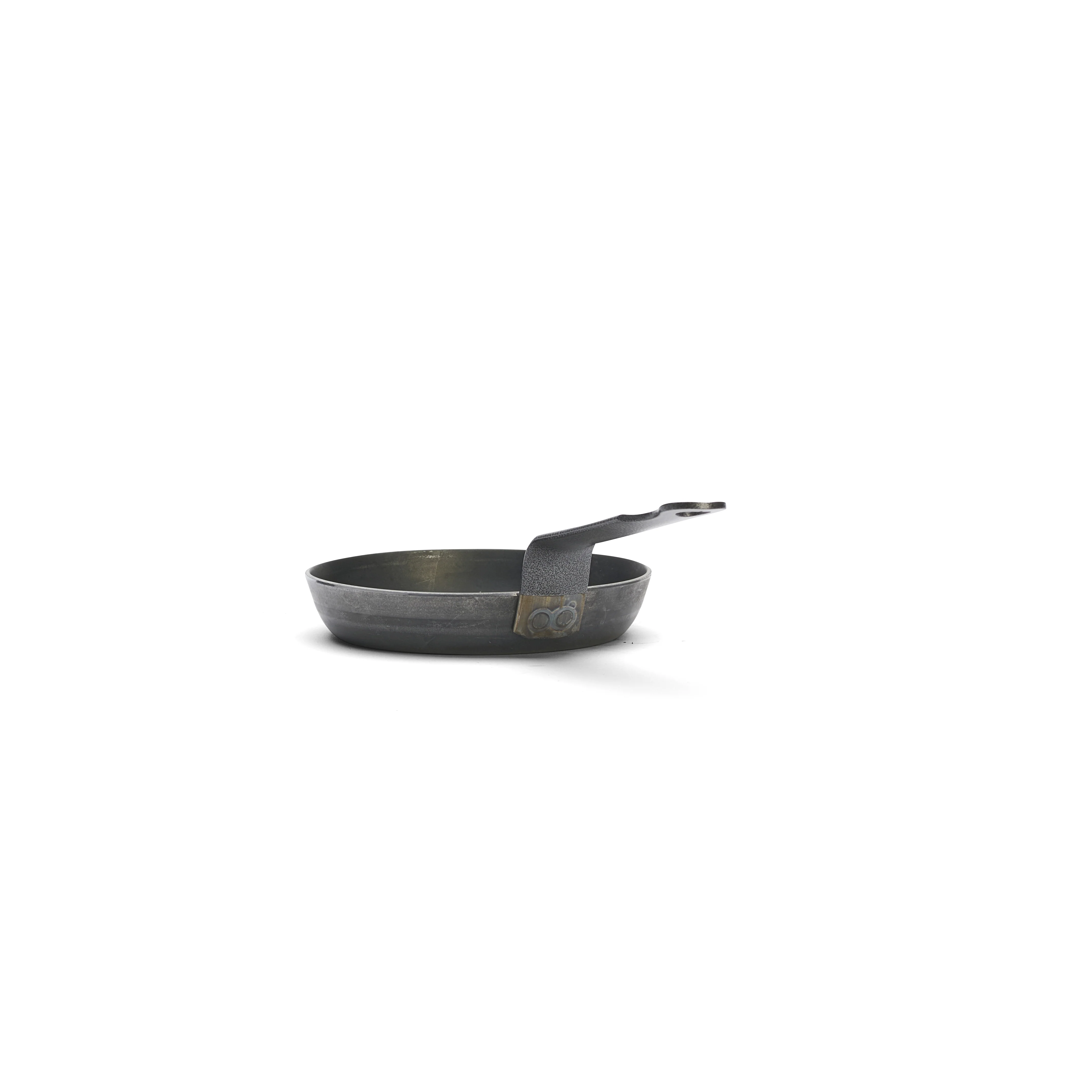 Blue Carbon Steel Egg & Pancake Pan - Image 4
