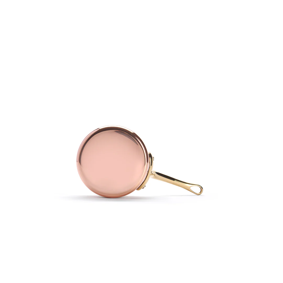 INOCUIVRE SERVICE Copper Saucepan with Brass Handle - Image 12