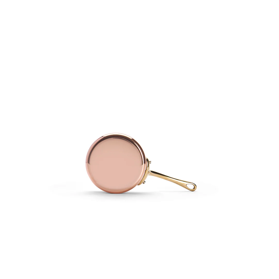 INOCUIVRE SERVICE Copper Saucepan with Brass Handle - Image 7