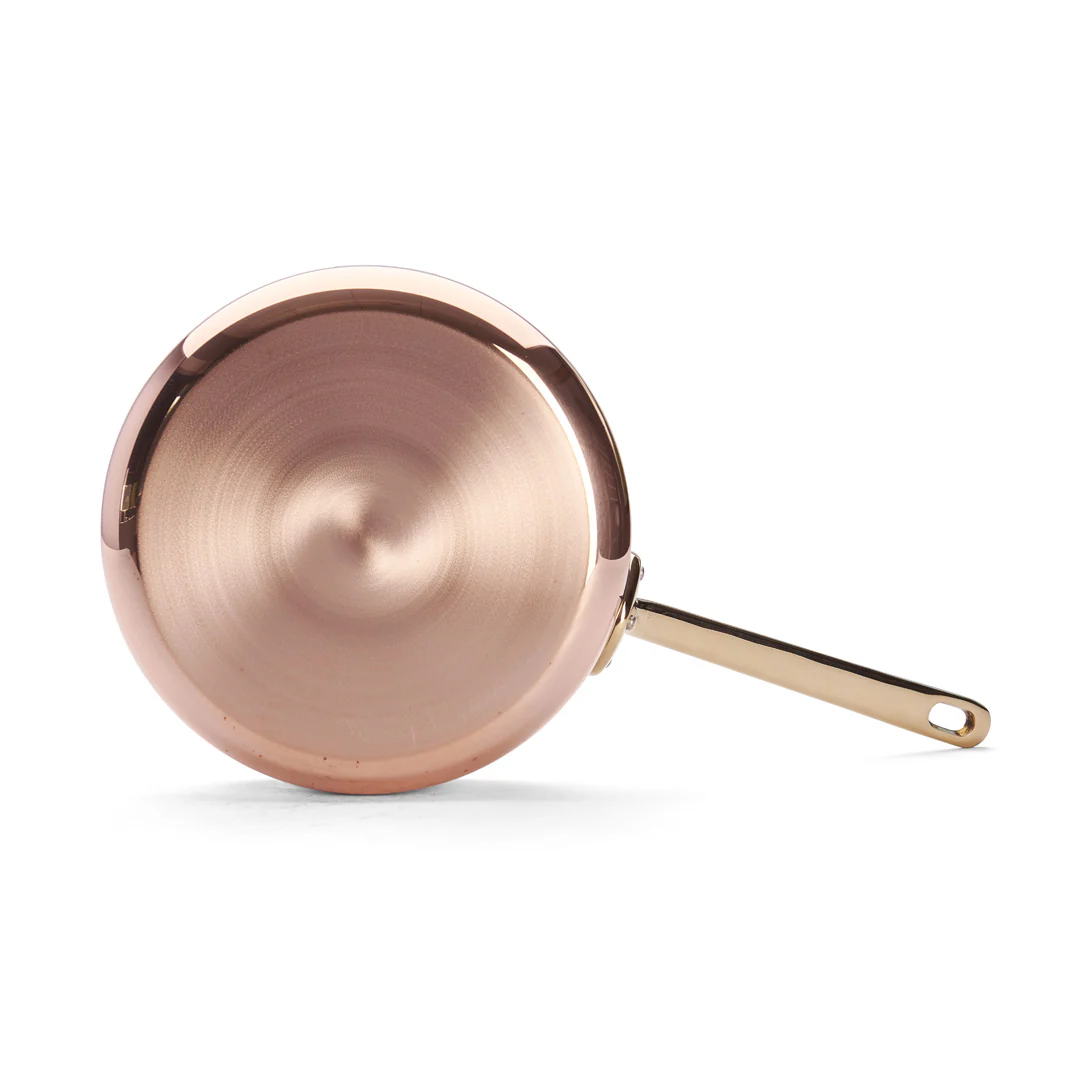 INOCUIVRE SERVICE Copper Sauté Pan with Brass Handle - Image 17