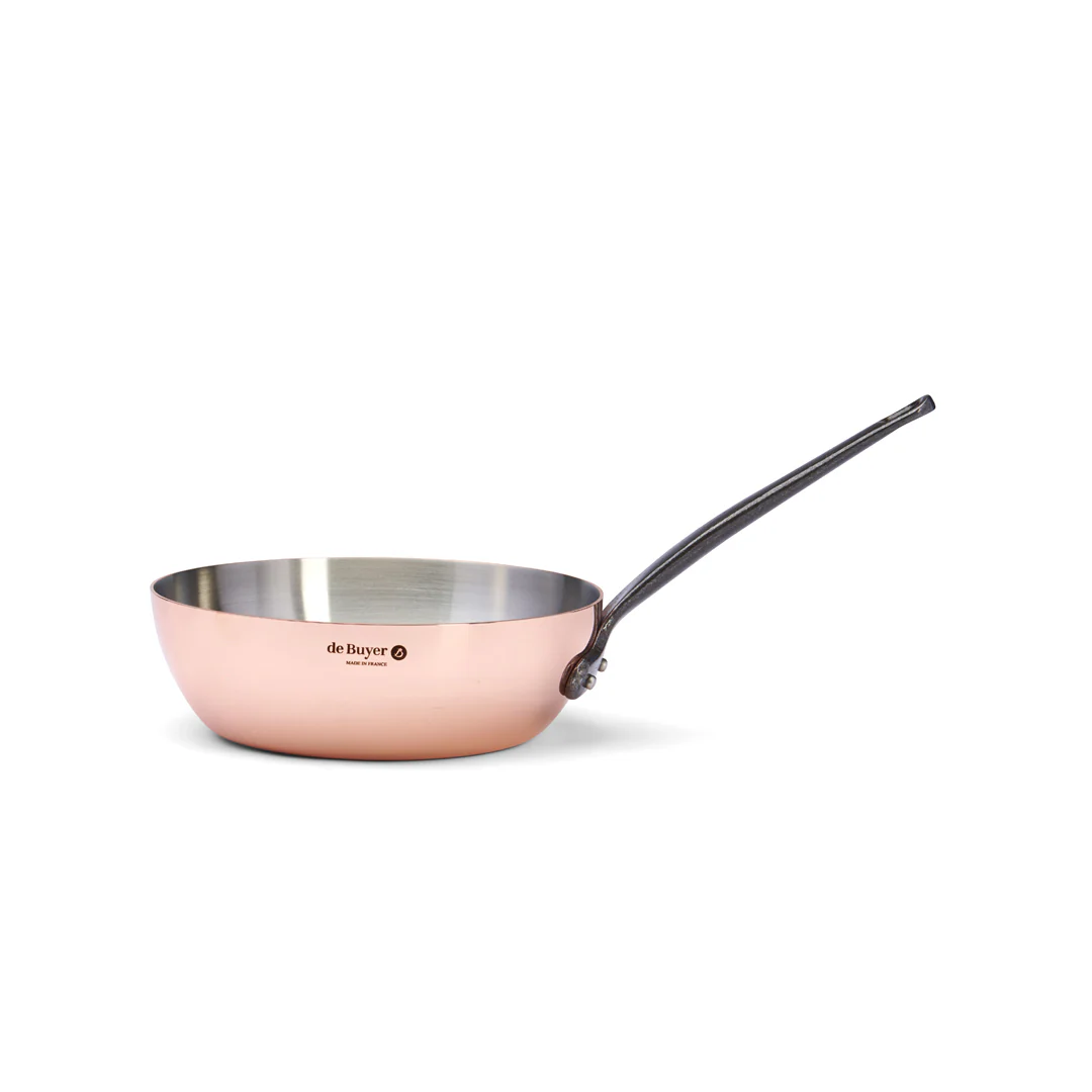 INOCUIVRE TRADITION Copper Conical Saute Pan - Image 7