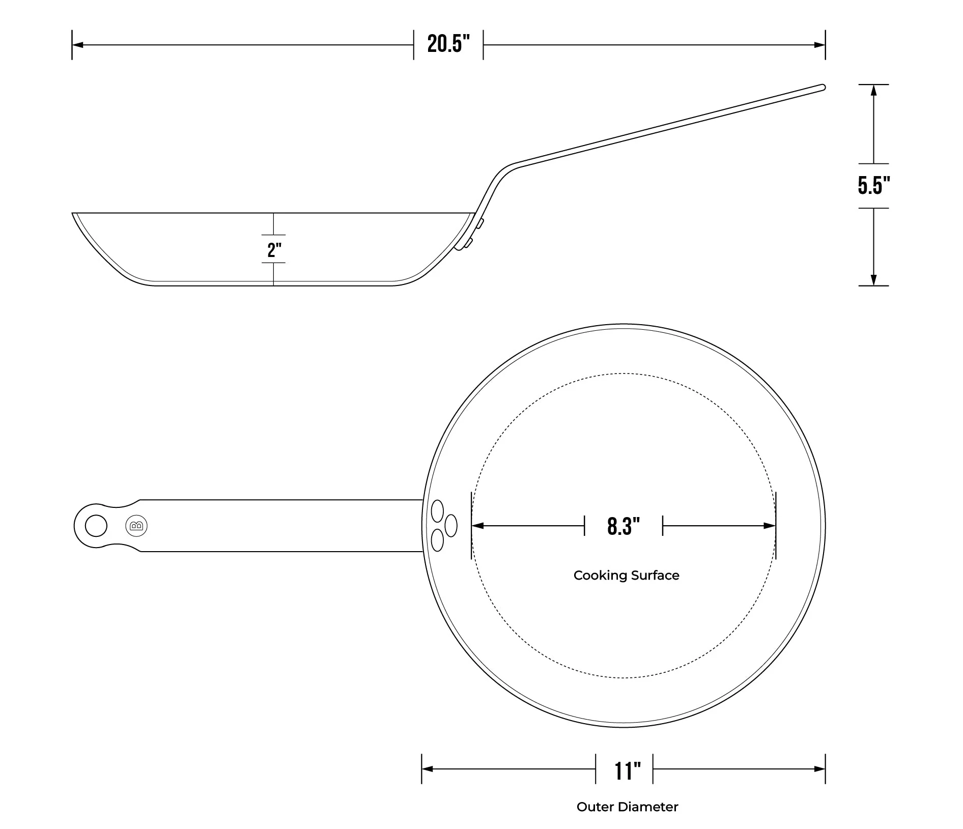 Mineral B Classic Complete Fry Pan Set - Image 12
