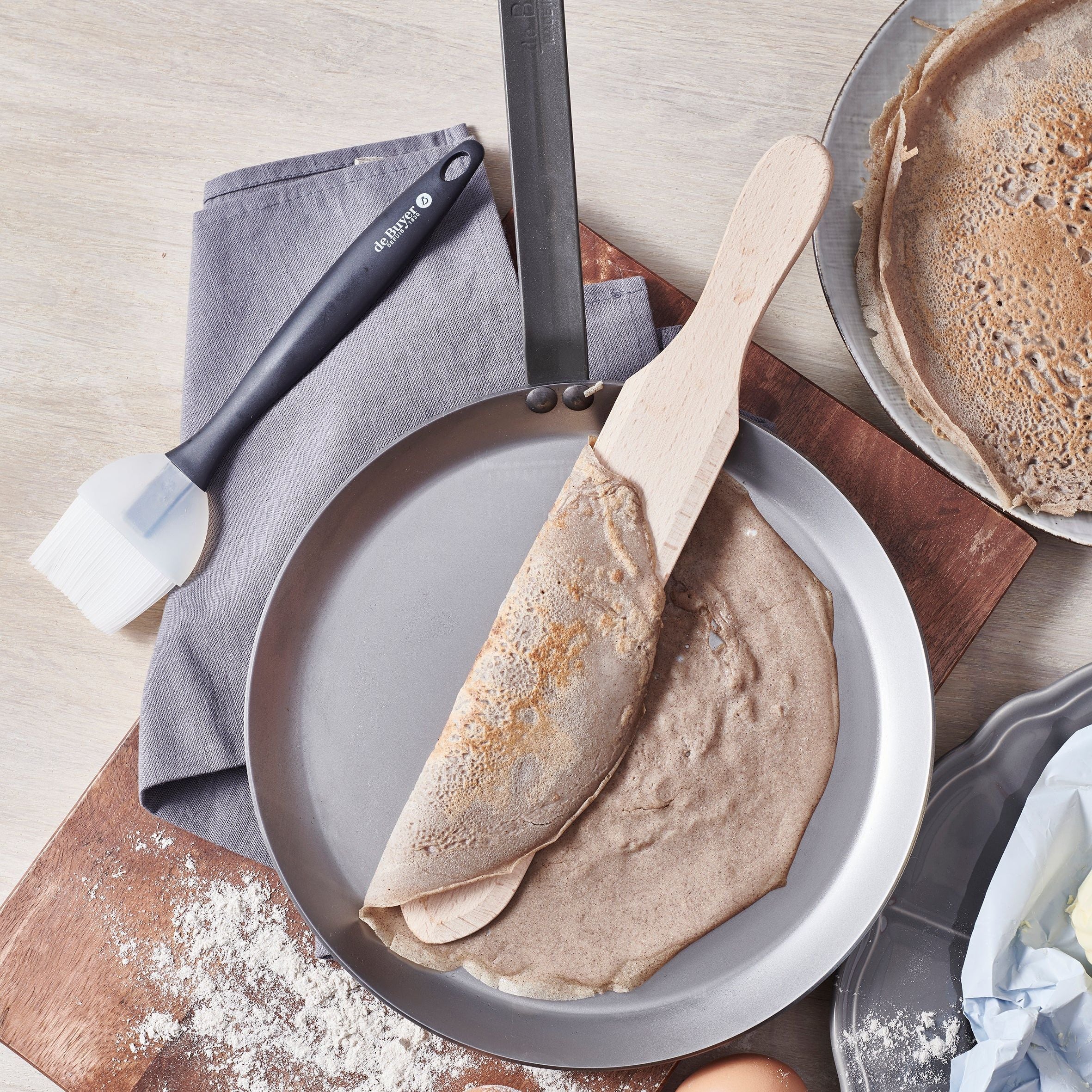 MINERAL B Carbon Steel Crepe & Tortilla Pan - Image 4