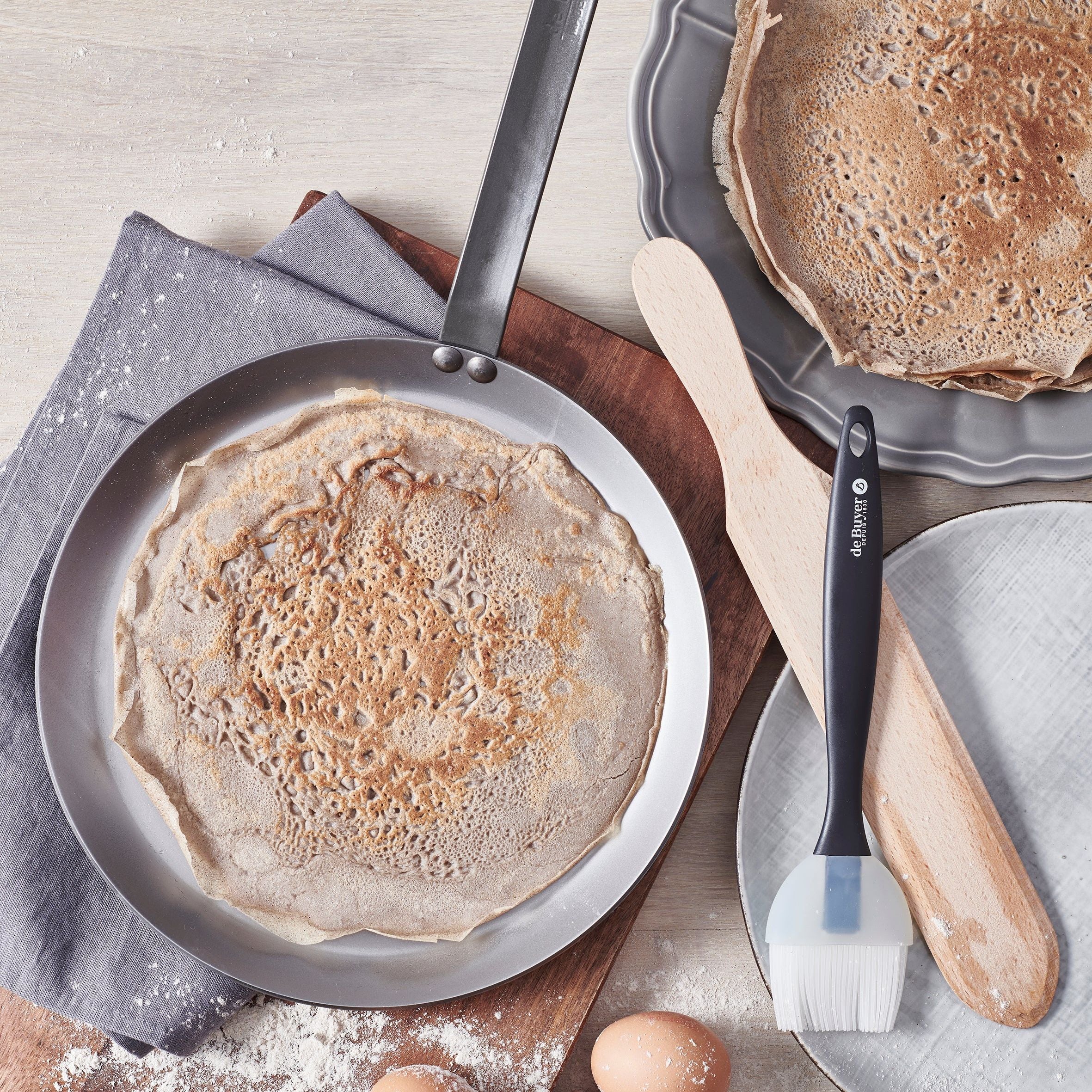MINERAL B Carbon Steel Crepe & Tortilla Pan - Image 5