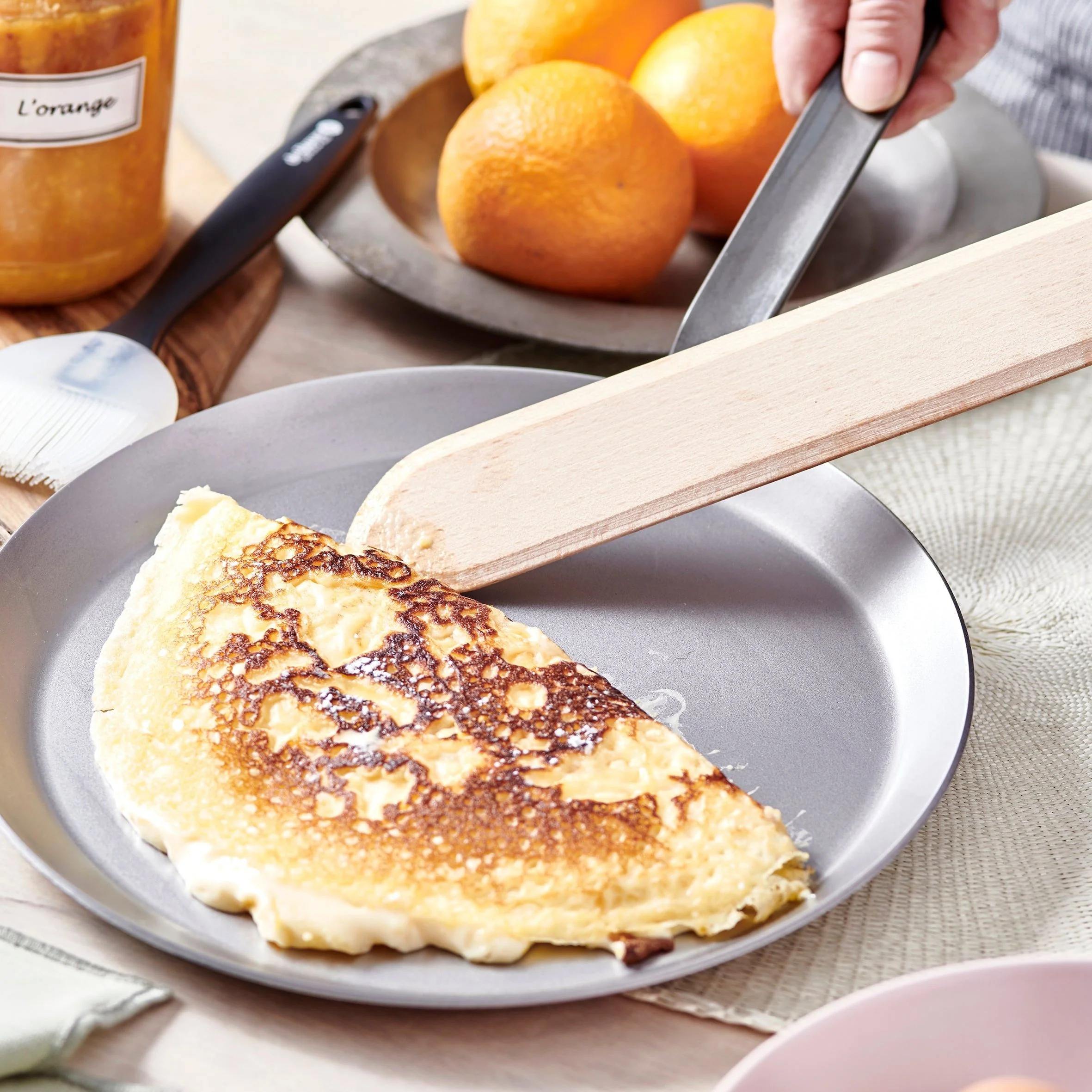 MINERAL B Carbon Steel Crepe & Tortilla Pan - Image 6