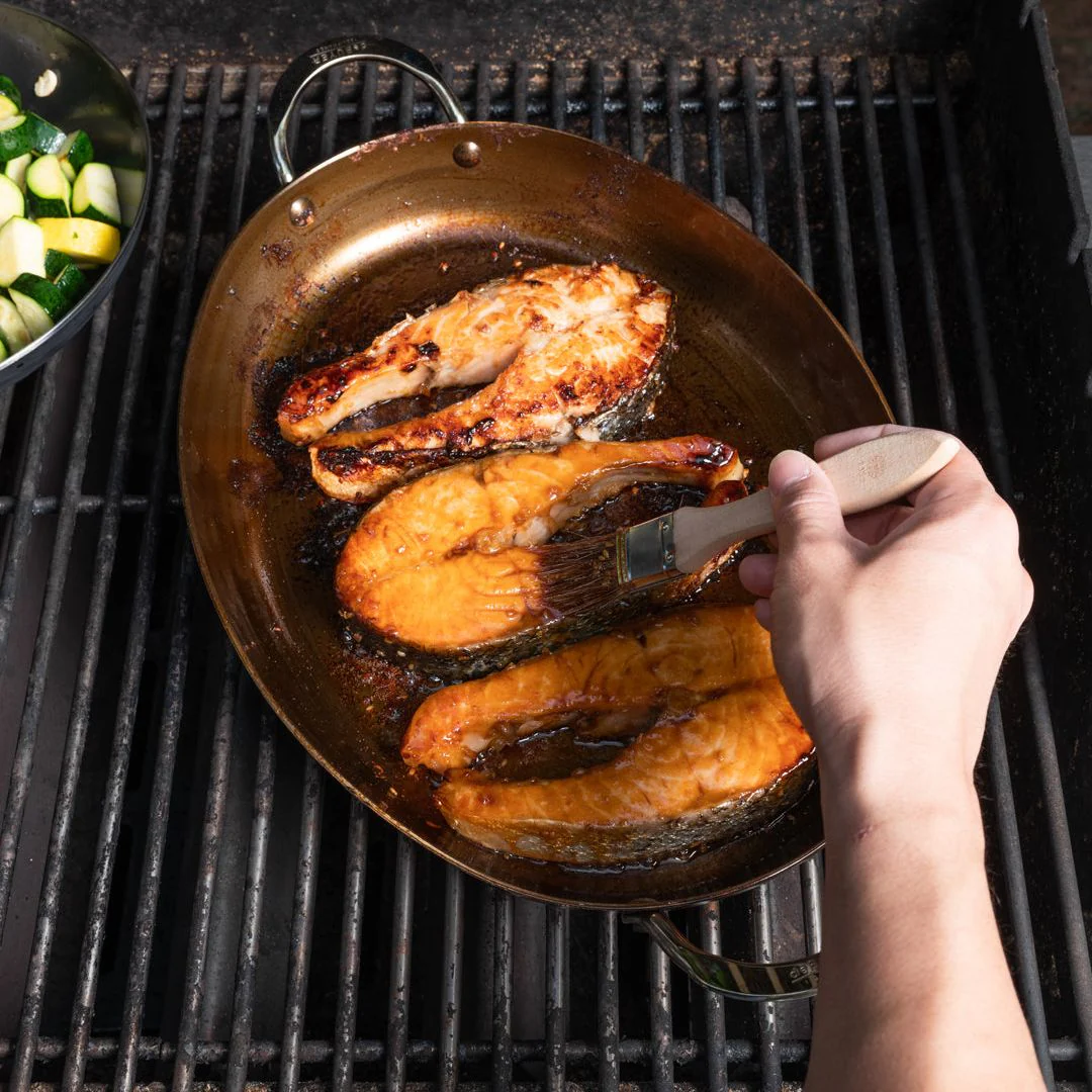MINERAL B Carbon Steel Oval Roasting Pan - Image 3
