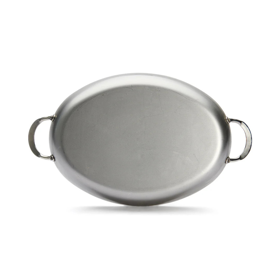 MINERAL B Carbon Steel Oval Roasting Pan - Image 7