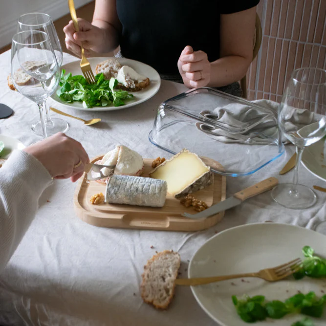 Glass & Bamboo Cheese Box - Image 12