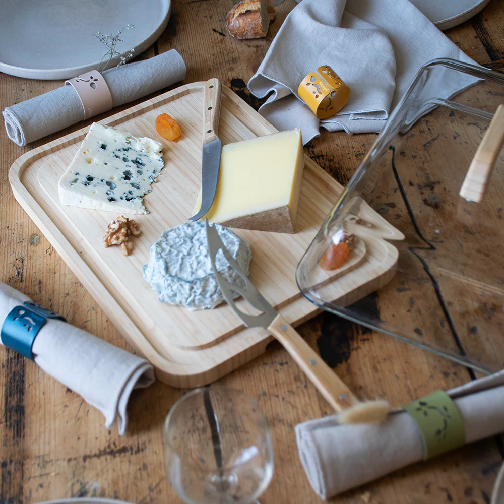Glass & Bamboo Cheese Box - Image 4