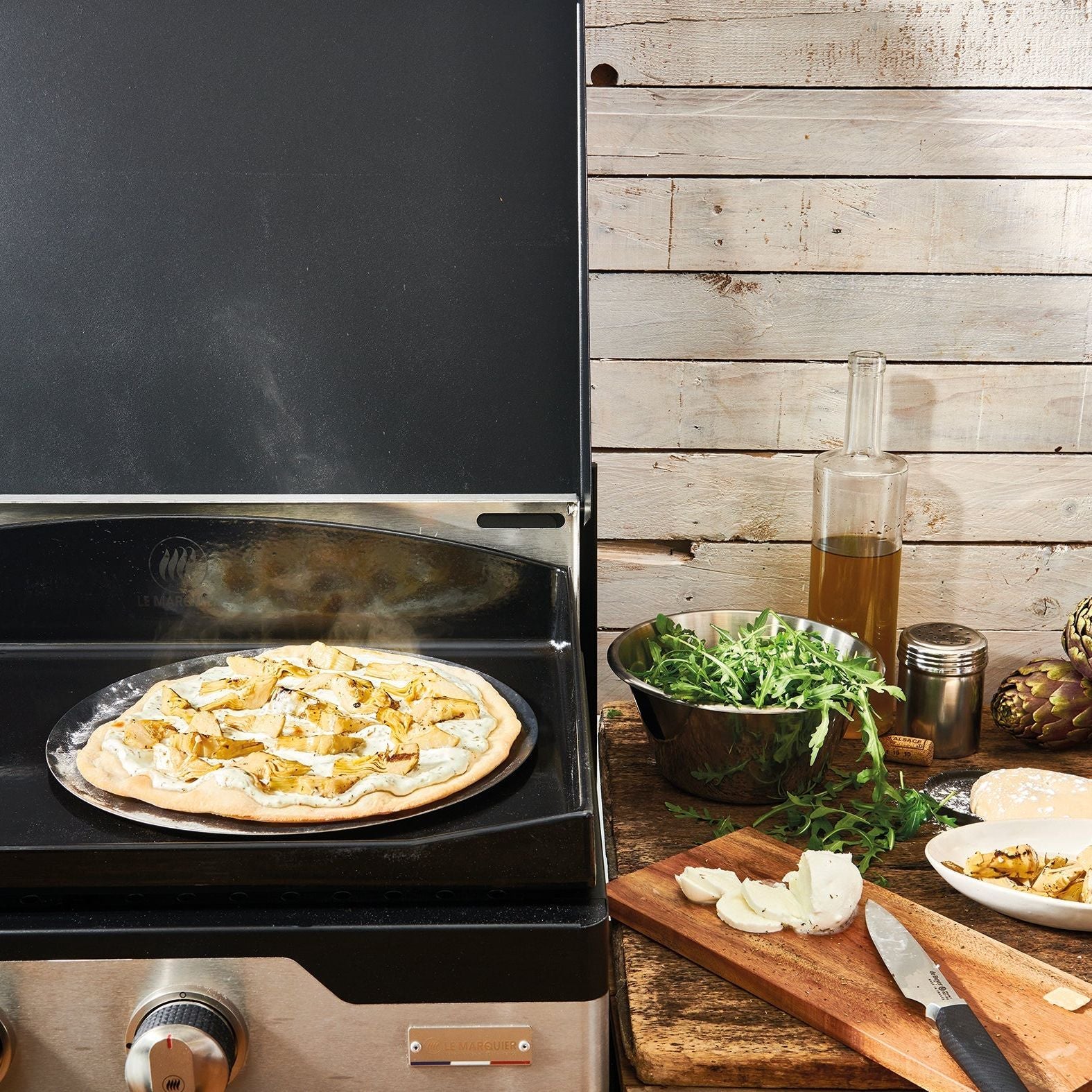 Blue Carbon Steel Pizza & Tart Sheet - Image 3