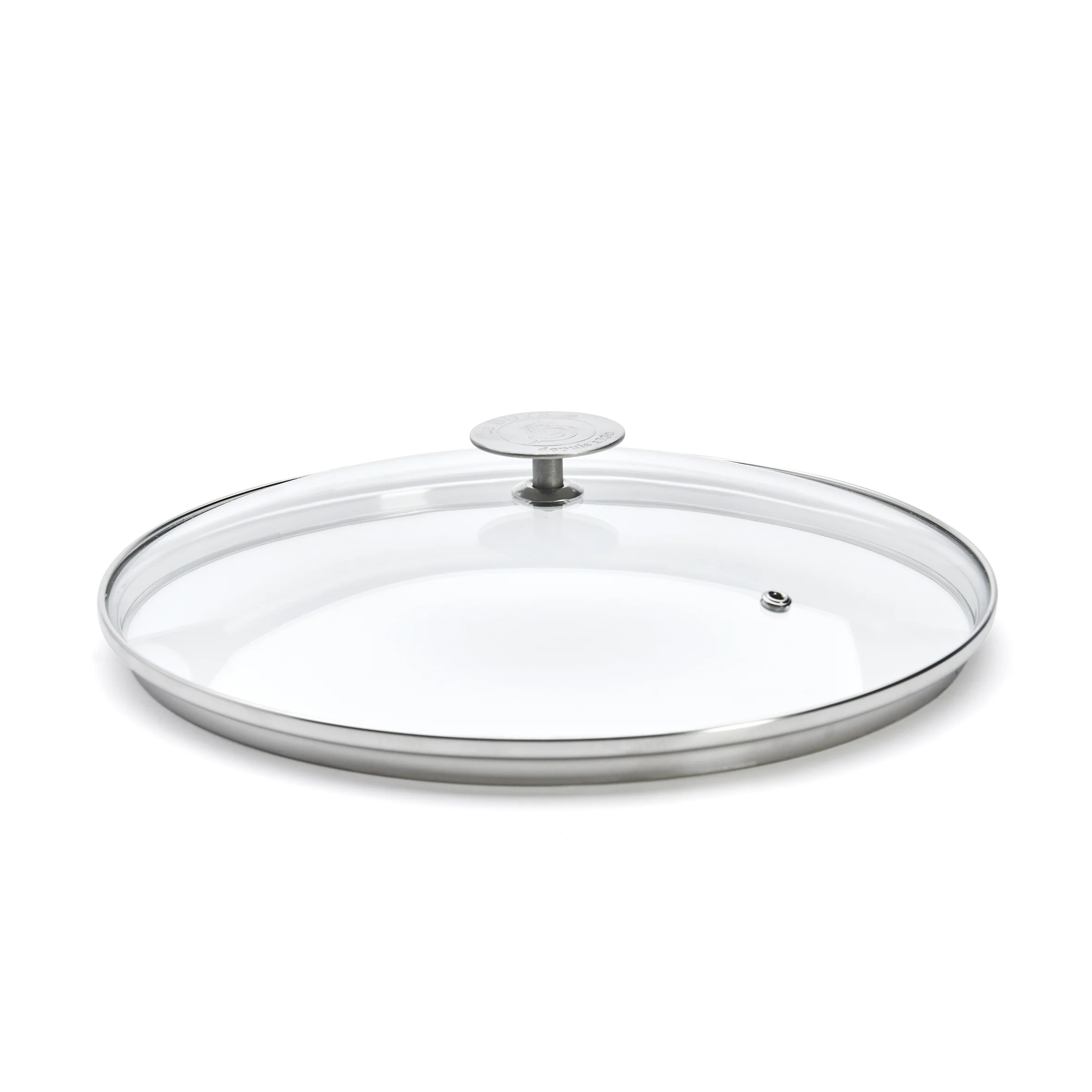 Glass Lid with Stainless Steel Knob, Tall Rim - Image 6