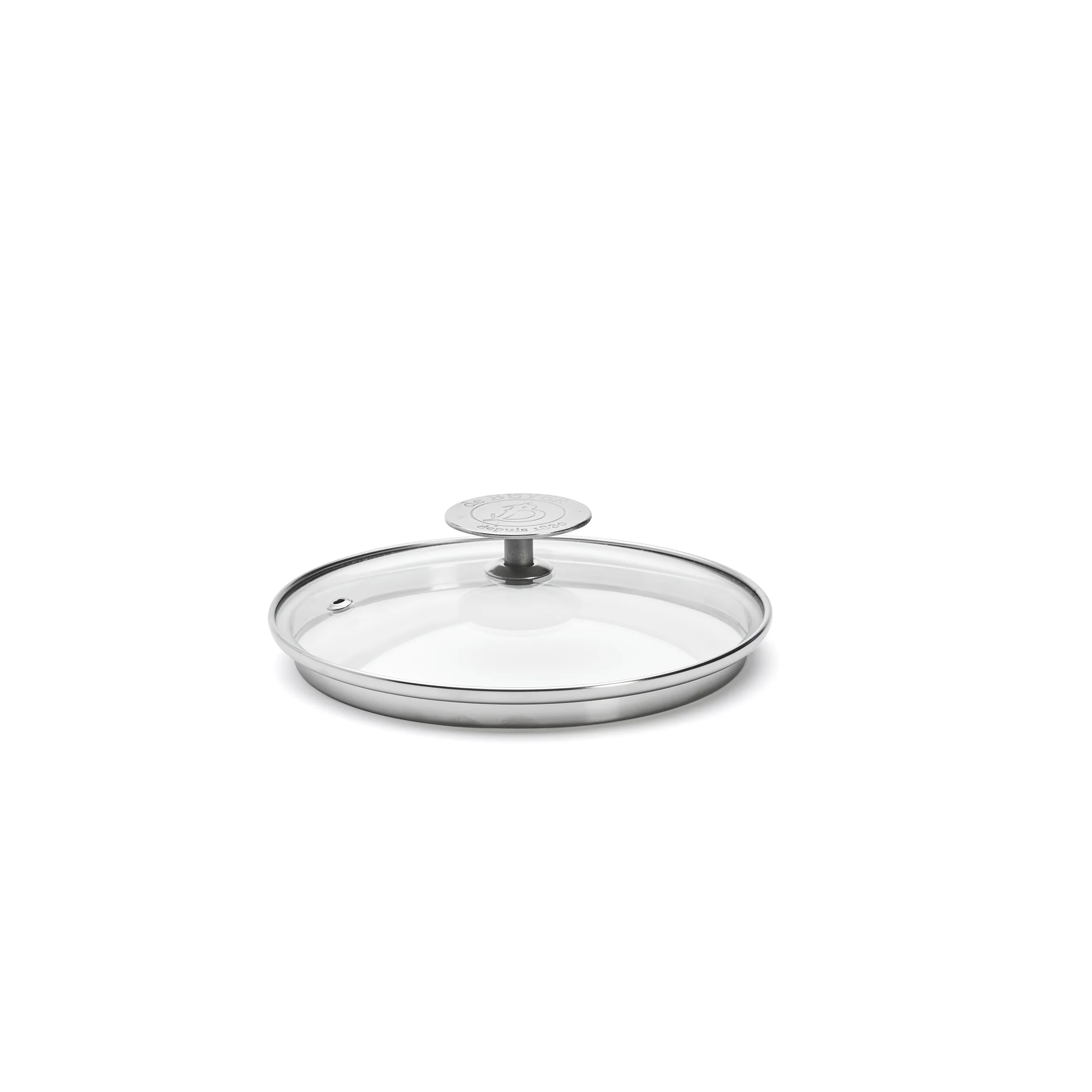 Glass Lid with Stainless Steel Knob, Tall Rim - Image 7